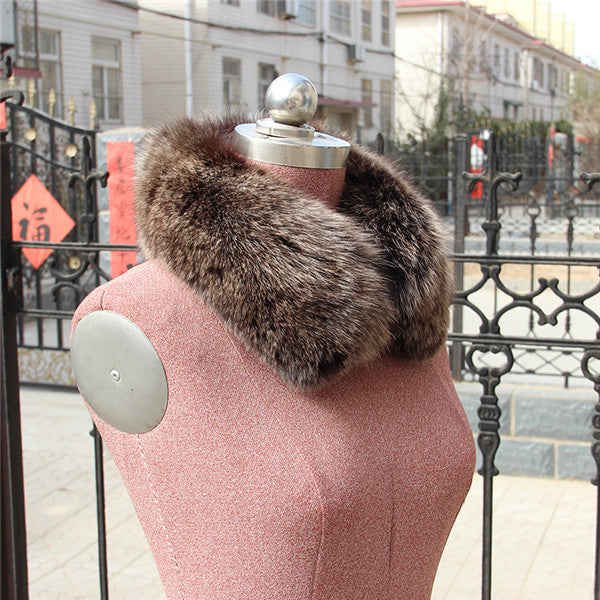 Fox Fur Shrug Neck Warmer